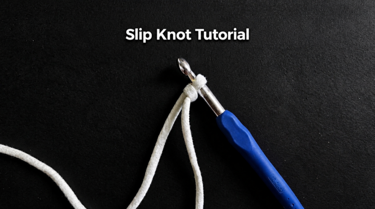 How to Make a Slip Knot for Crochet