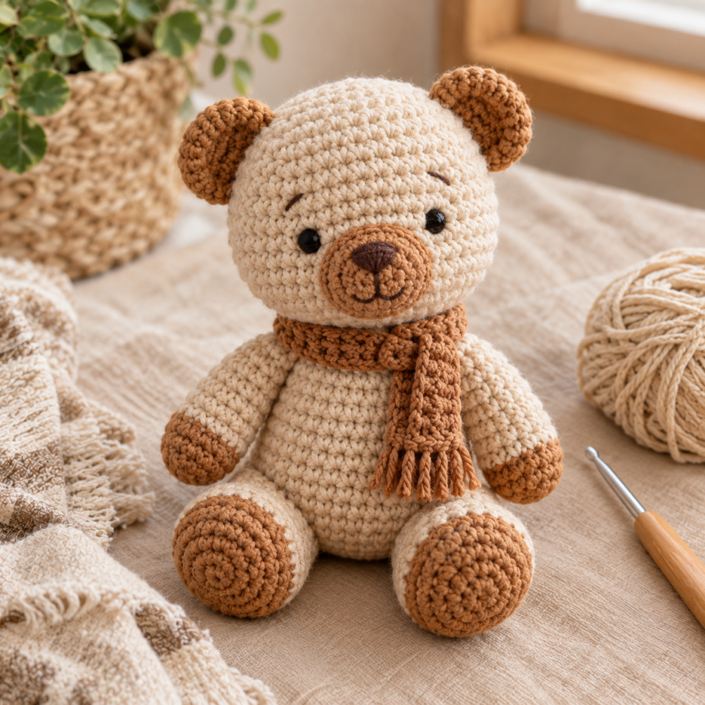 Cute Amigurumi Animals for Skill Building