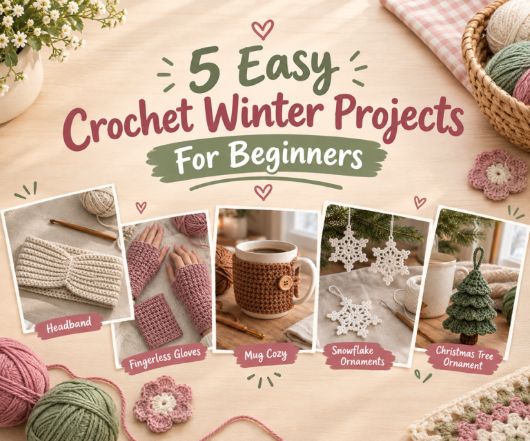 easy crochet winter projects for beginners